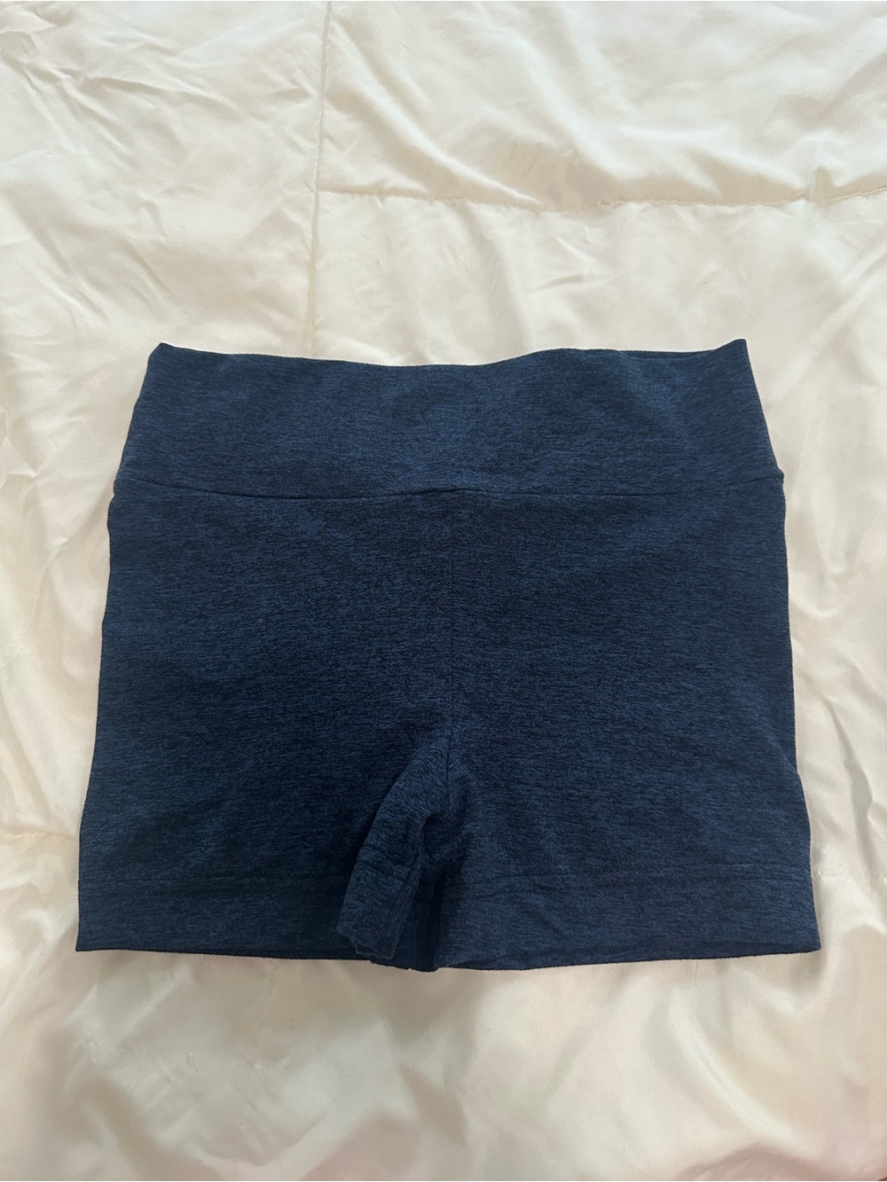 LIKE NEW Celestial Bodiez Navy High-Waist Bike Shorts